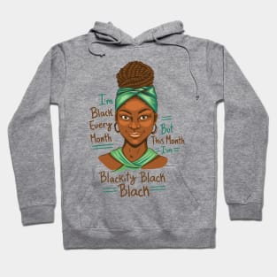 Black History Month Girl P Hoodie